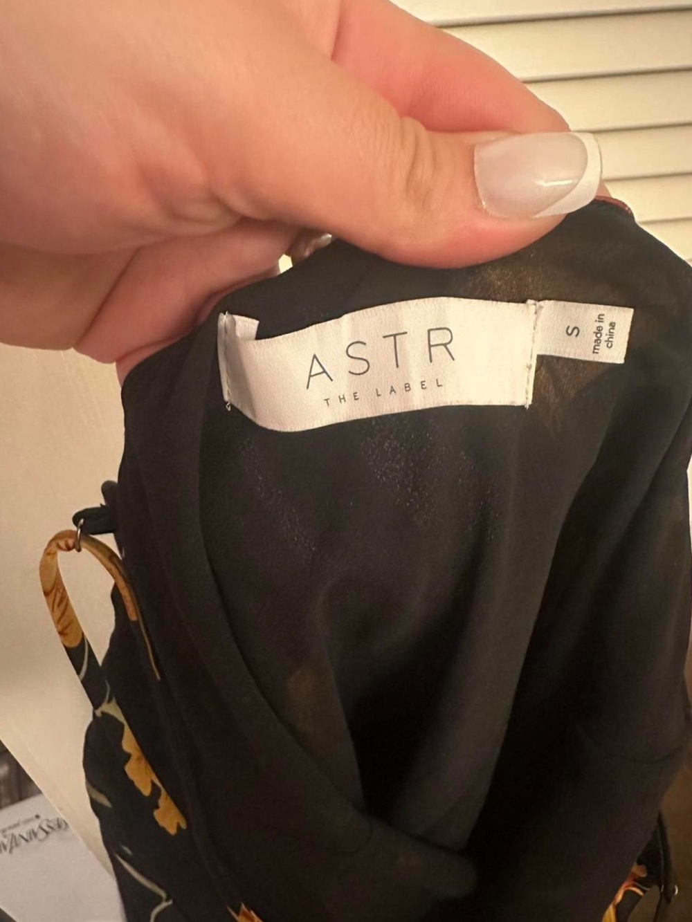 Astr The Label - Black Maxi Slip Floral Gaia Slip Dress - Picture 3 of 6
